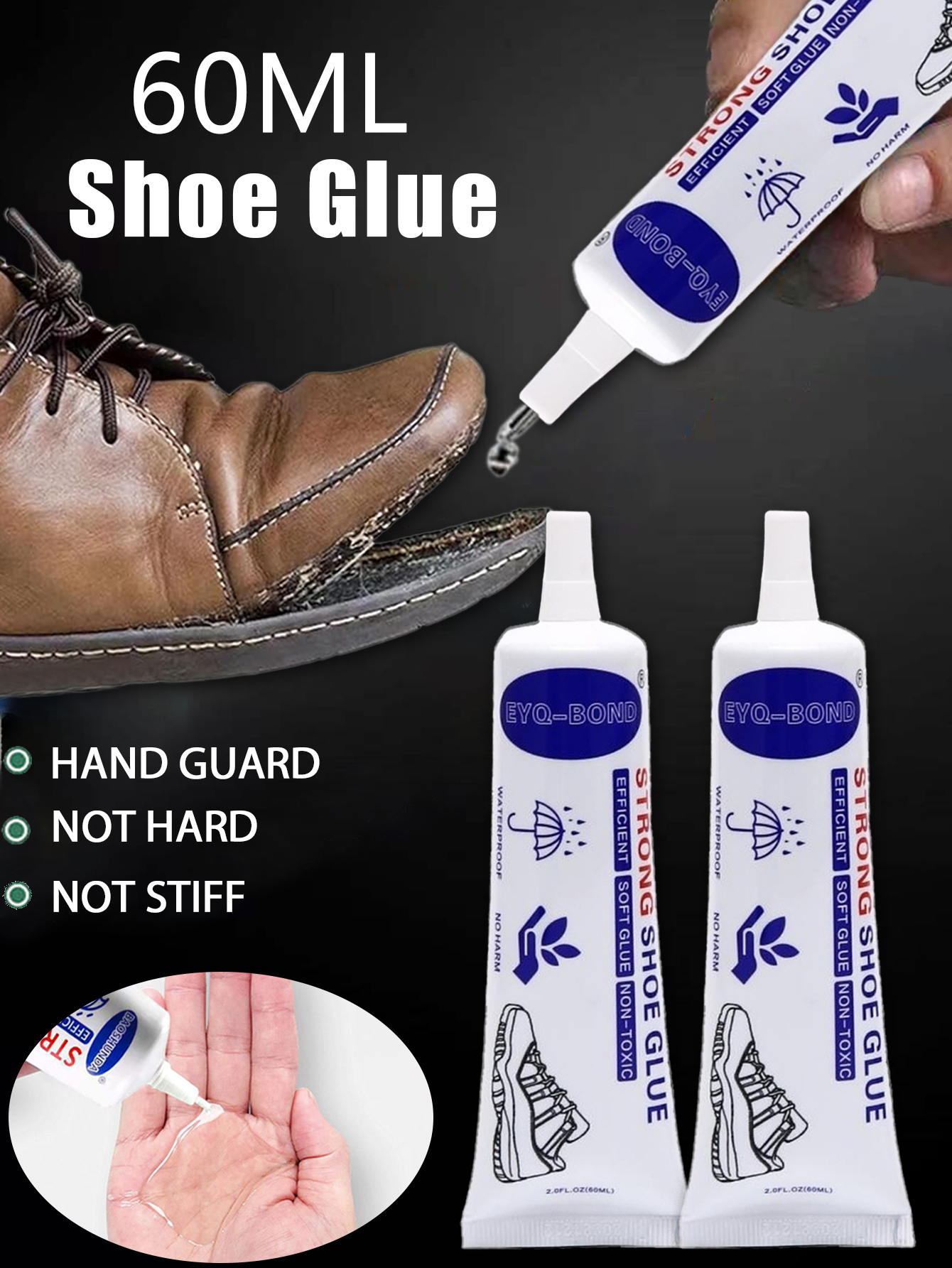 Contact Cement Leather - 5pcs 60ml Strong Shoe Glues DIY