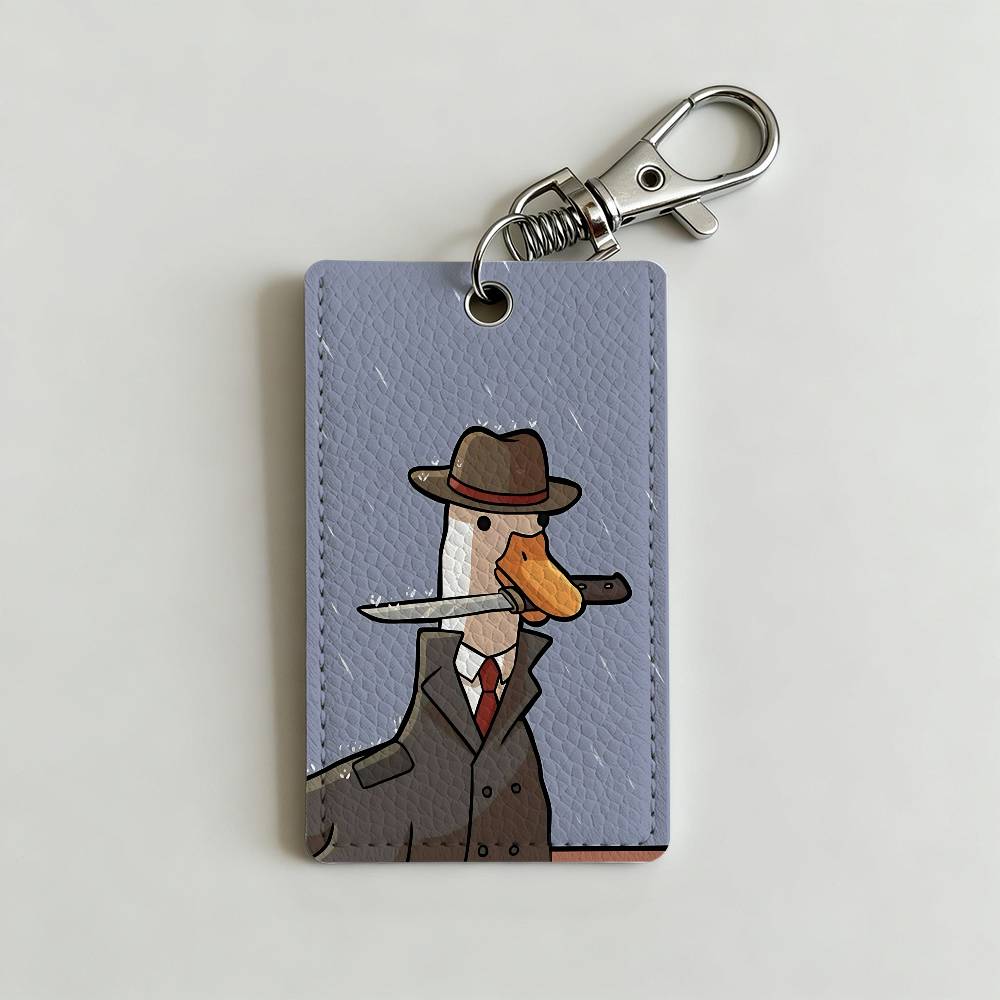 Cartoon Cute Goose Duck Badge  - Leather Works recensie en prijs