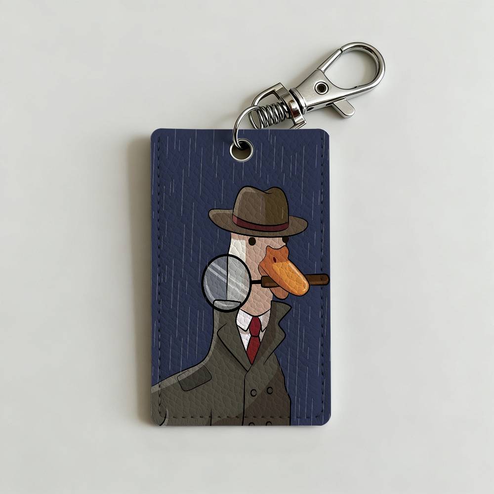 Cartoon Cute Goose Duck Badge  - Leather Works recensie en prijs
