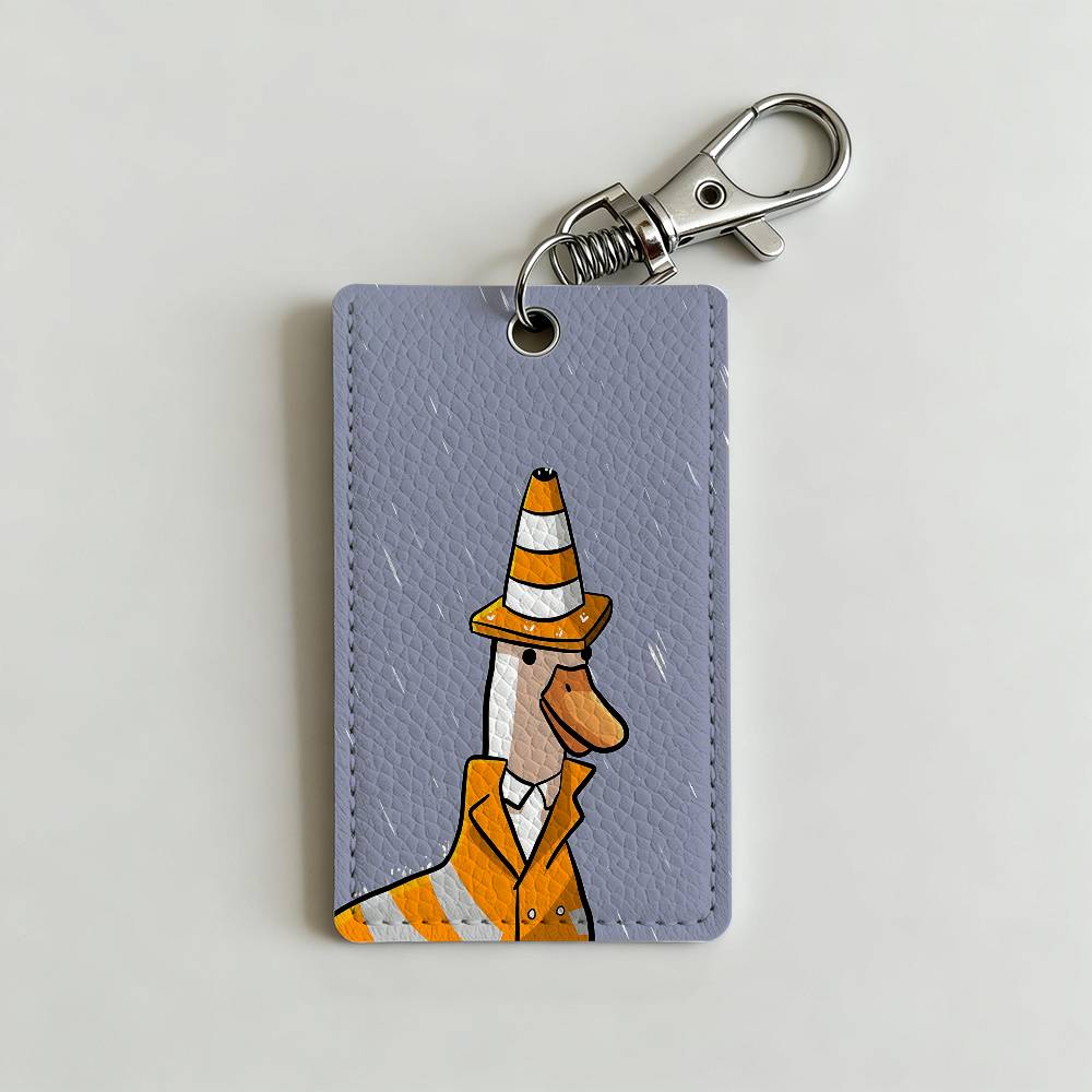 Cartoon Cute Goose Duck Badge  - Leather Works recensie en prijs