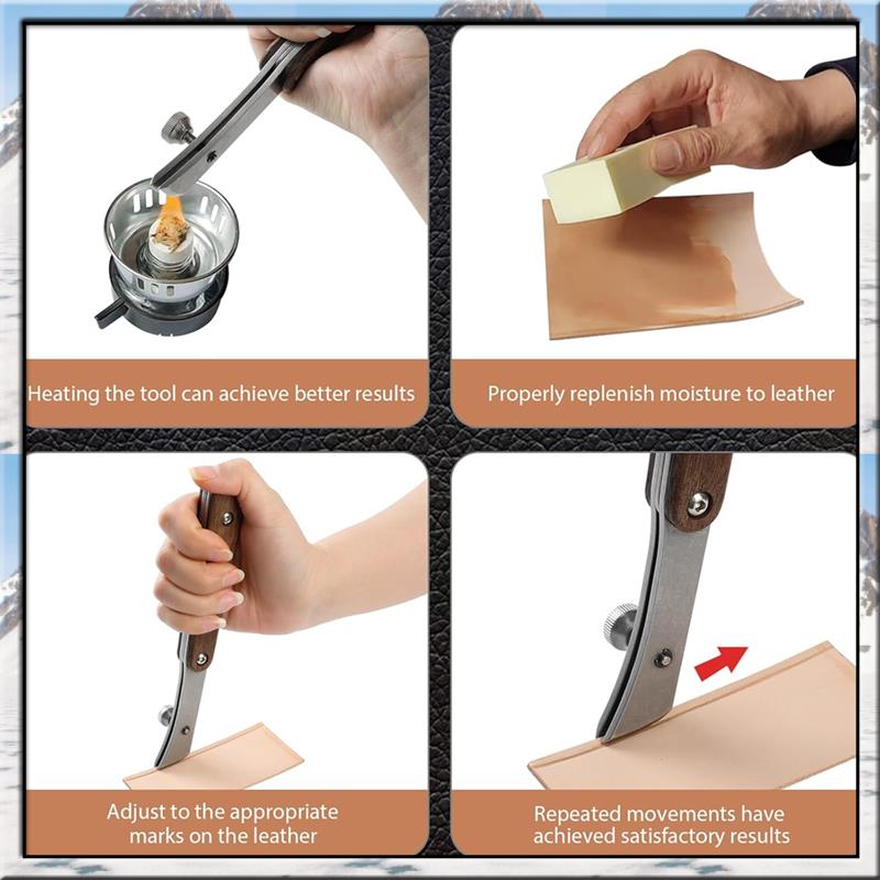 AS59 -Adjustable Edge Creaser  - Leatherwork Edge Creaser recensie en prijs