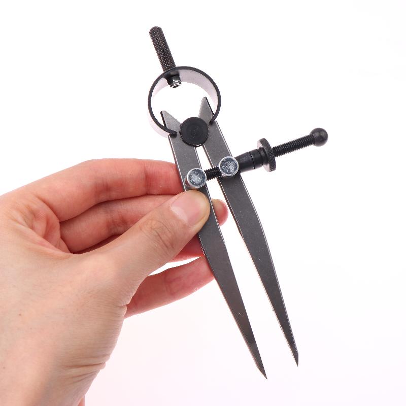 1pc Flat Leg Spring Compass Di - Leatherwork Edge Creaser recensie en prijs