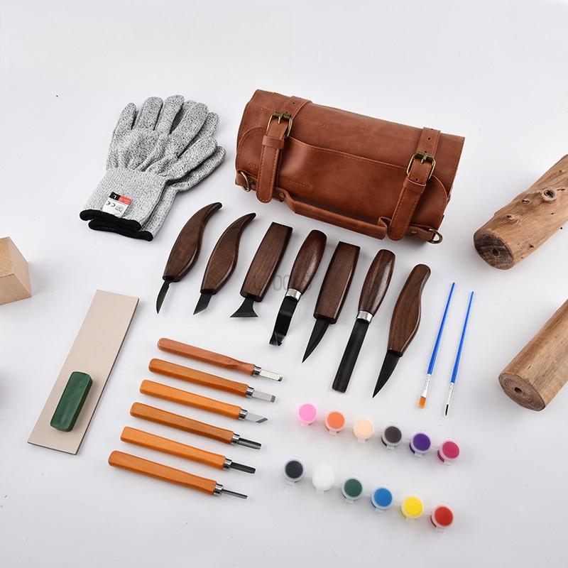 Wood Carving Kit Deluxe Handma - Beginner Leatherwork Kit recensie en prijs