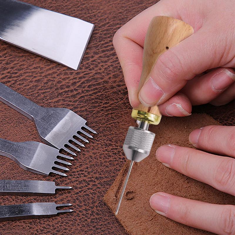 Leather Working Tool Kit Uphol - Beginner Leatherwork Kit recensie en prijs