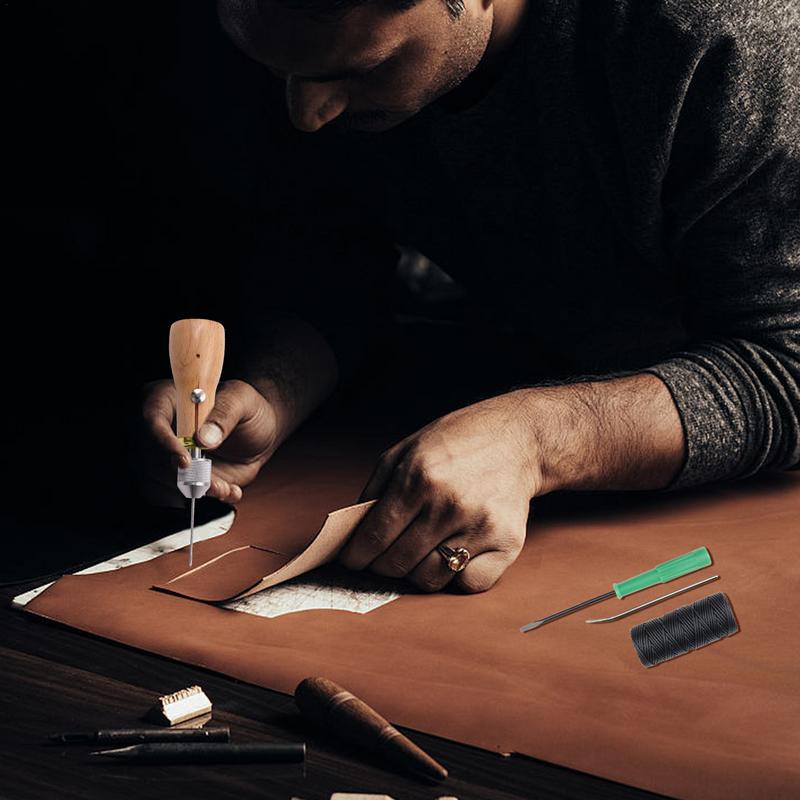 Leather Working Tool Kit Uphol - Beginner Leatherwork Kit recensie en prijs
