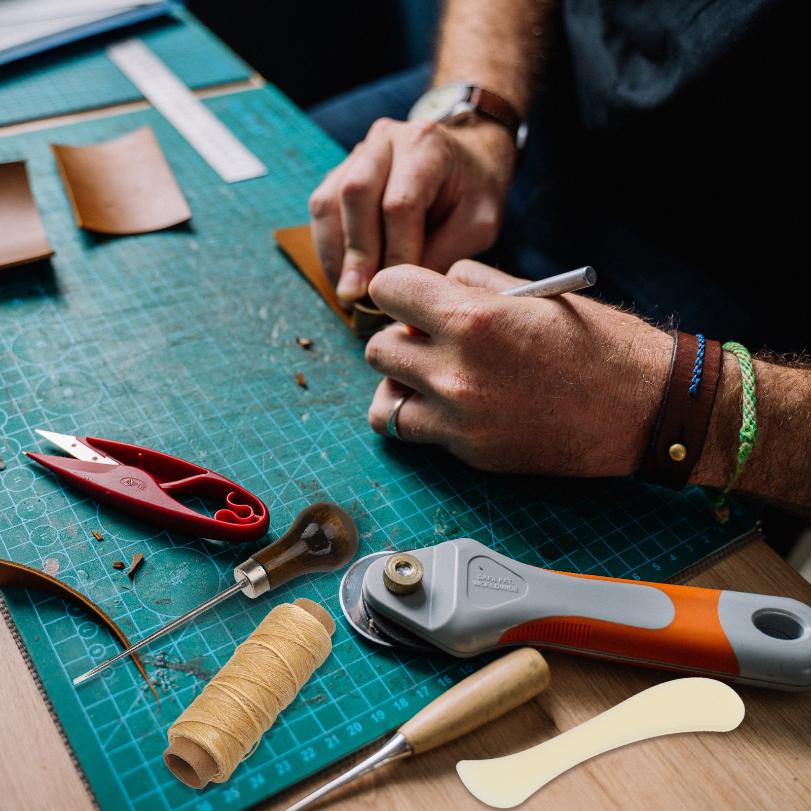 1Set Tool Kit Complete DIY Sew - Beginner Leatherwork Kit recensie en prijs