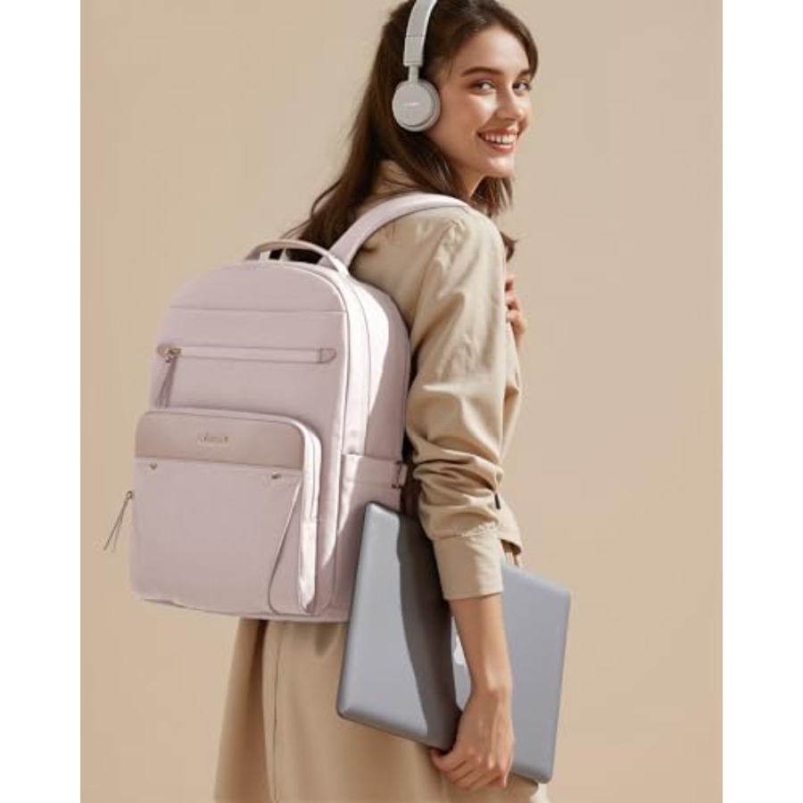 Laptop Backpack for Women with - Leather Works recensie en prijs