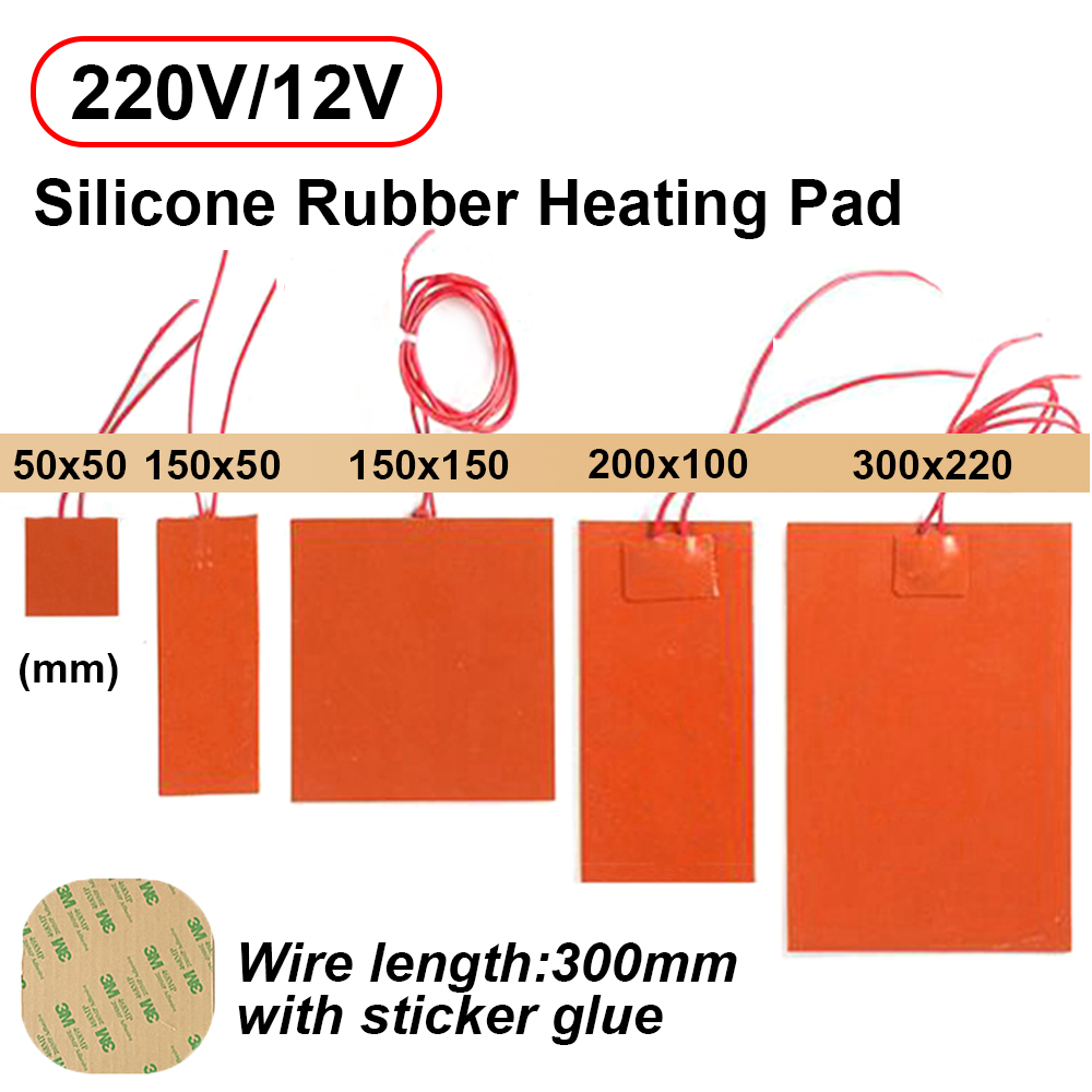 12V 220V Silicone Rubber Heati - Contact Cement Leather recensie en prijs
