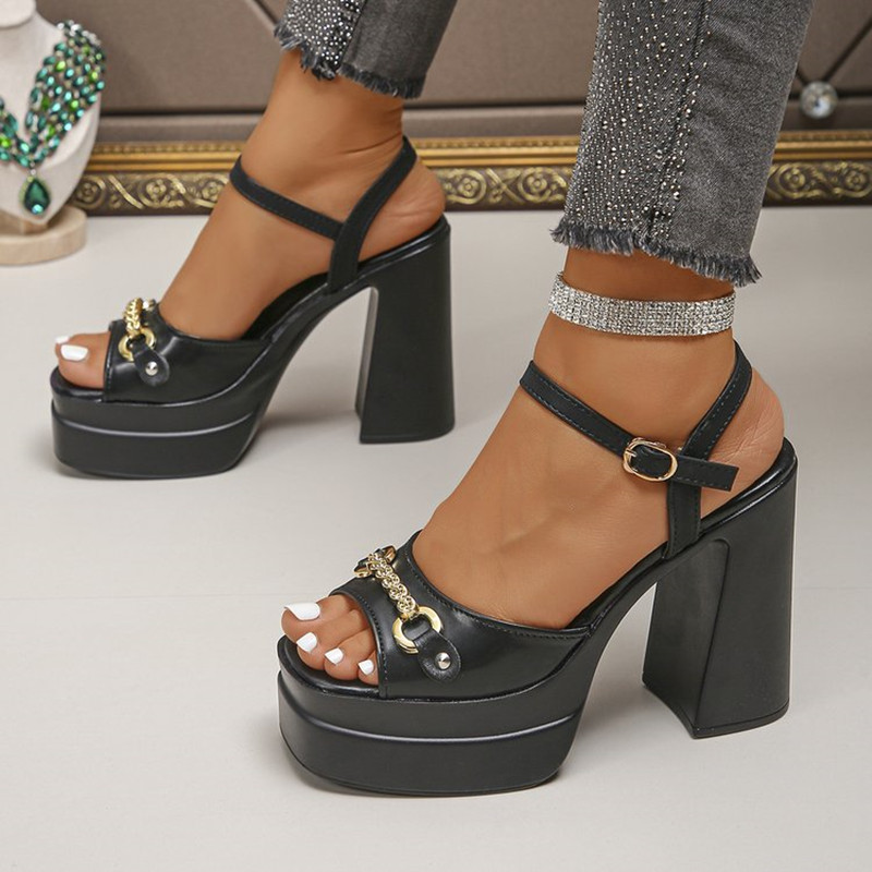 New 2026 Summer Products Squar - Leather Work Heels recensie en prijs