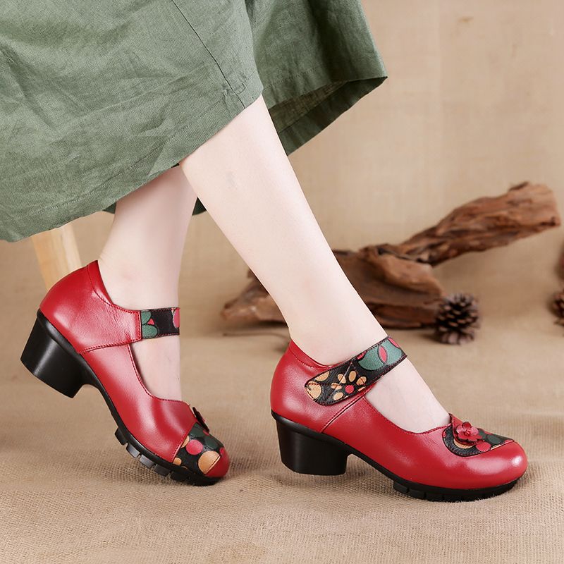 Wedges women luxury high quali - Leather Work Heels recensie en prijs