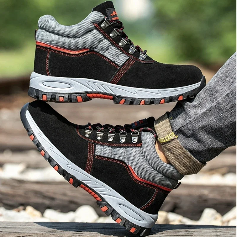 High Quality Men Safety Boots  - Leather Works recensie en prijs