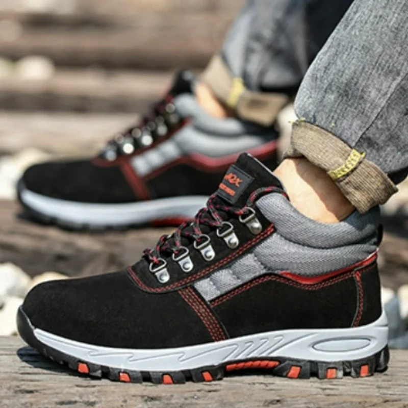 High Quality Men Safety Boots  - Leather Works recensie en prijs
