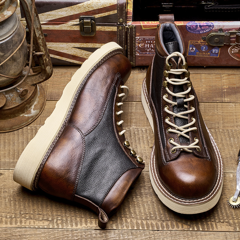 Men's Short Toe Work Boots, Am - Leather Work Boots recensie en prijs