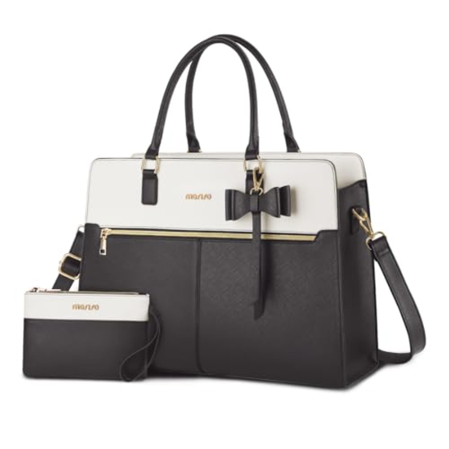 Laptop Tote Bag for Women, 15. - Leather Works recensie en prijs