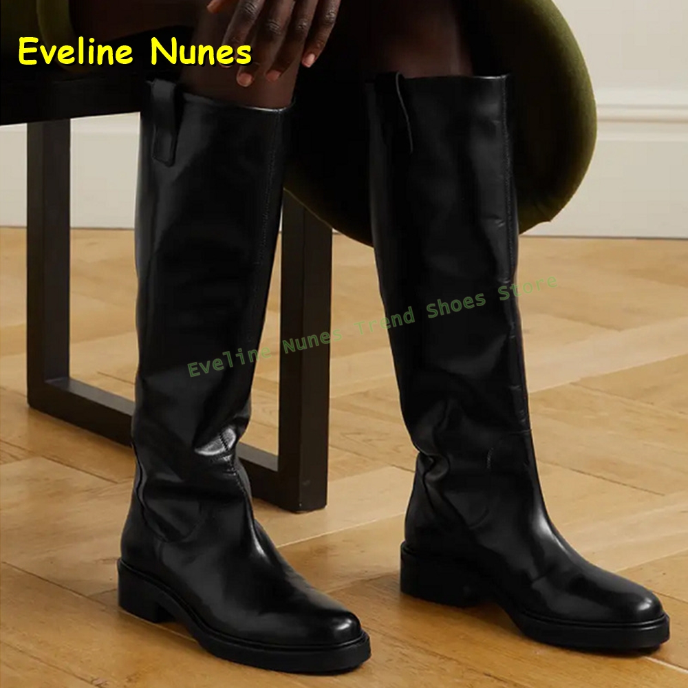 Black Leather Knee High Riding - Leather Work Boots recensie en prijs