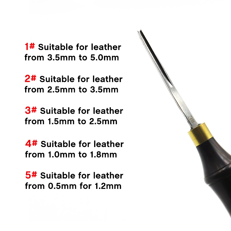 QJH Leather Edge Beveler PRO S - Leatherwork Edge Creaser recensie en prijs