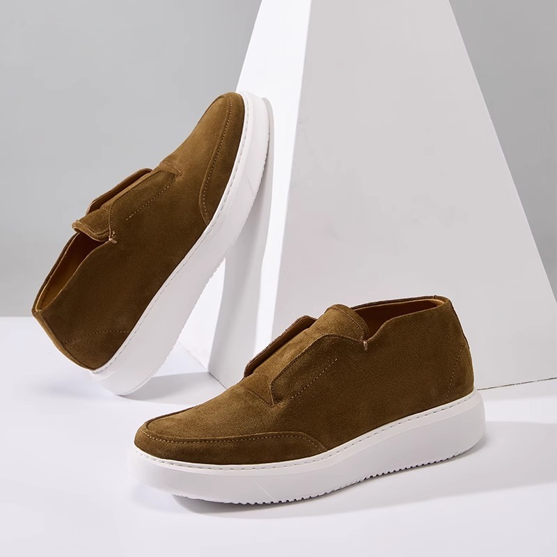 Men Skate Shoes Genuine Leathe - Leather Work Boots recensie en prijs
