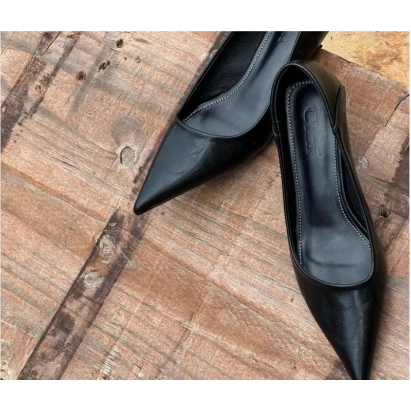 2024 Women Sexy High Heels Bur - Leather Work Heels recensie en prijs