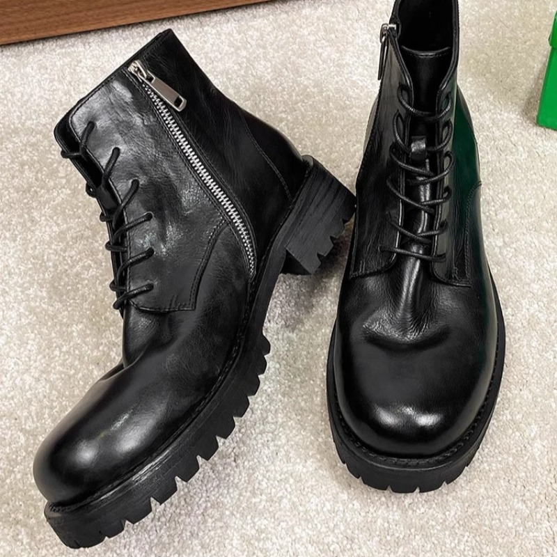 British Fashion Men's Ankle Bo - Leather Work Boots recensie en prijs