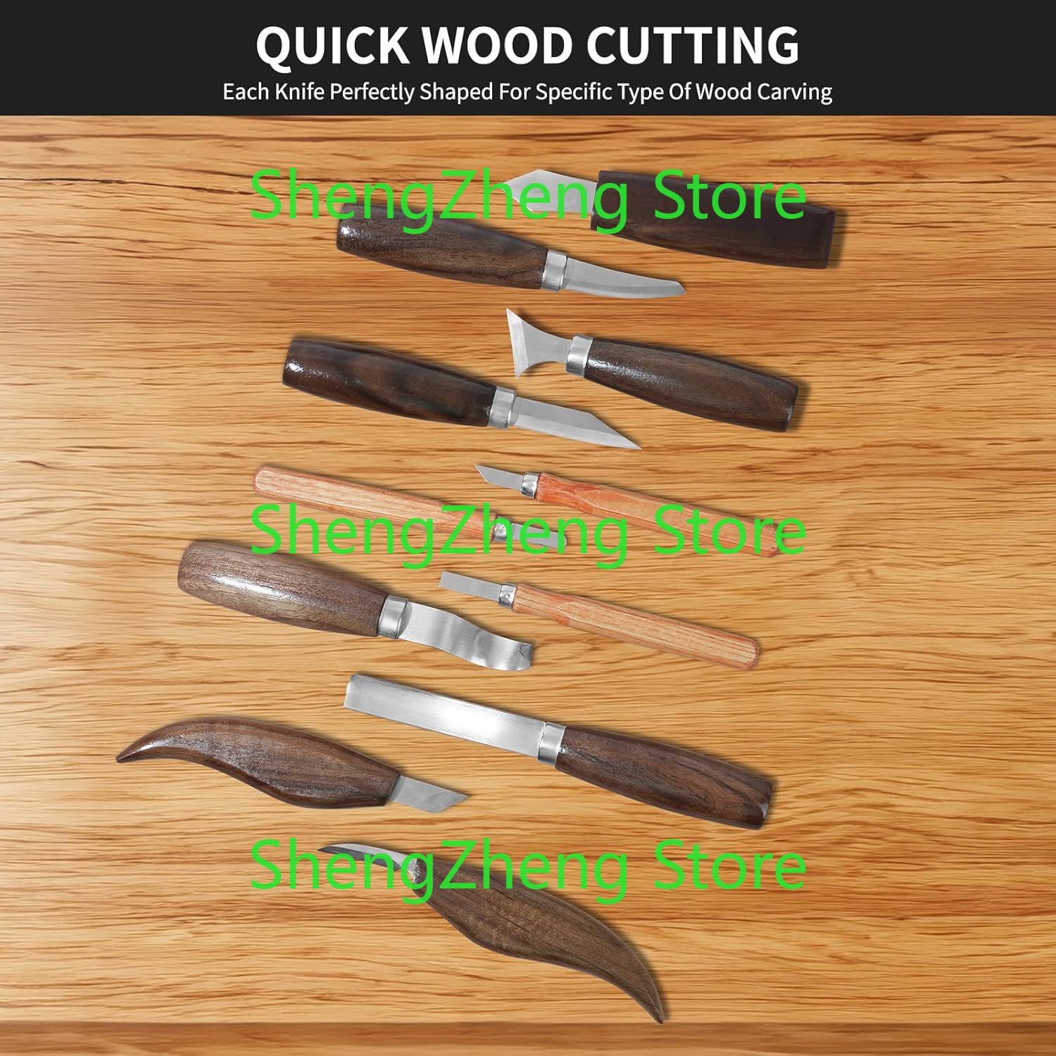 Wood Carving Tools Sets Kit  W - Beginner Leatherwork Kit recensie en prijs