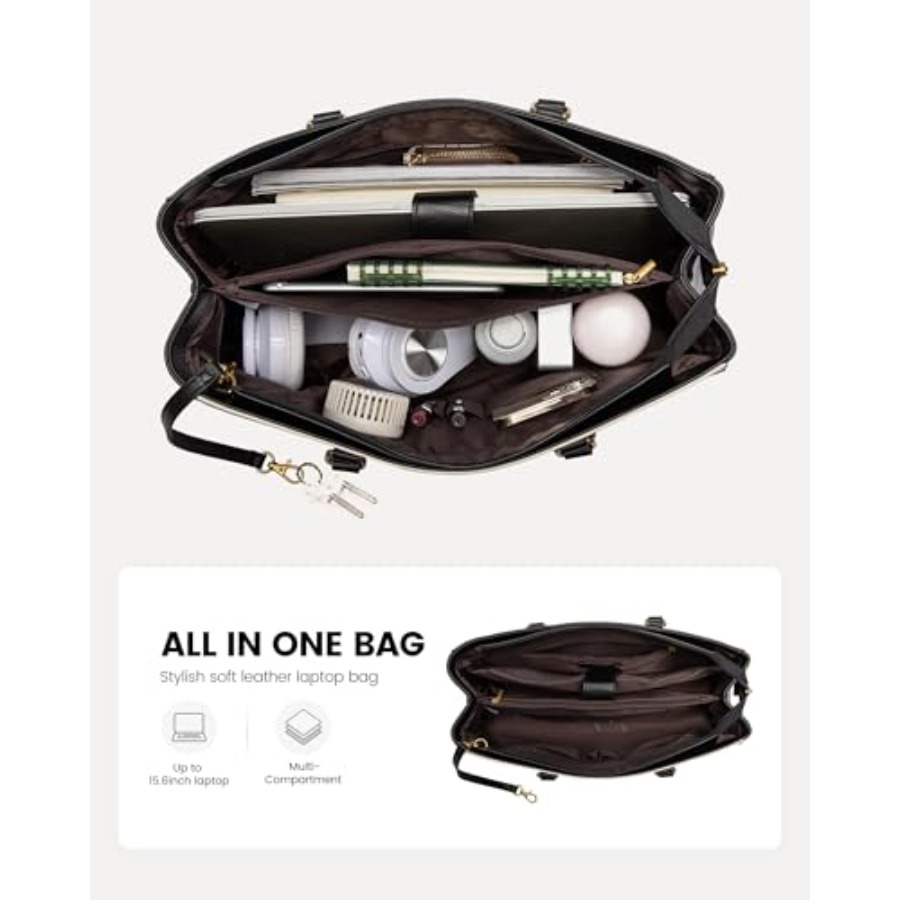 Vintage Leather Work Tote - La - Leather Works recensie en prijs