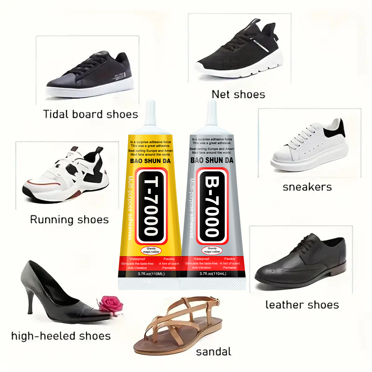 B7000 Clear Adhesive, T7000 Bl - Contact Cement Leather recensie en prijs