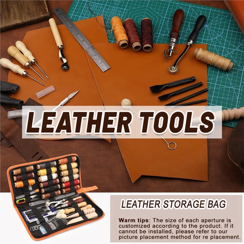 A59Z-Waxed Thread, Groover, Aw - Beginner Leatherwork Kit recensie en prijs