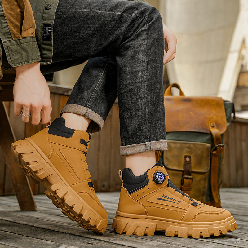 2025 Mens Boots Casual Shoes W - Leather Work Boots recensie en prijs