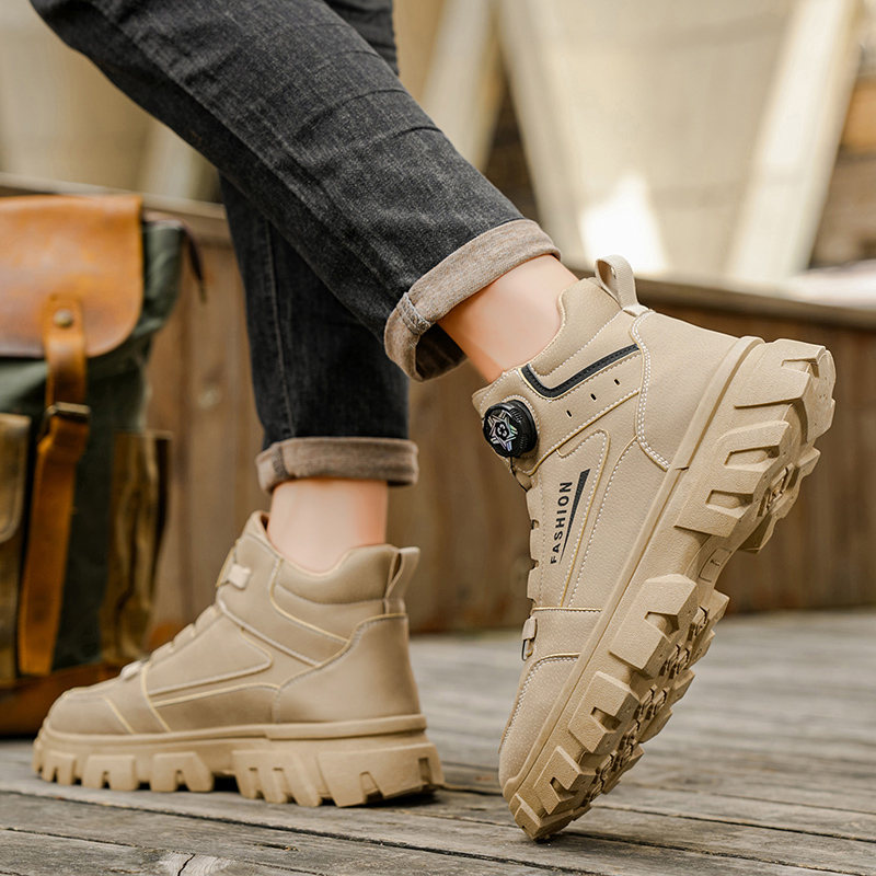 2025 Mens Boots Casual Shoes W - Leather Work Boots recensie en prijs