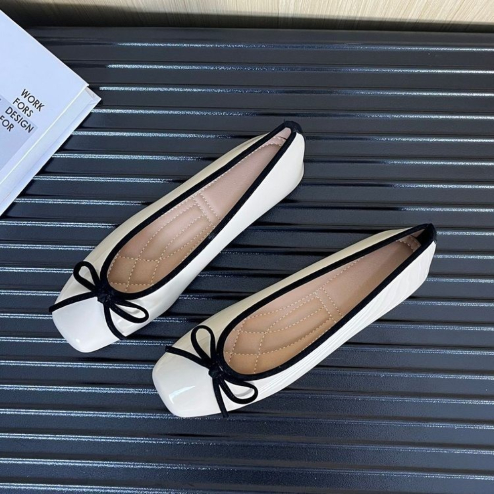 Women Nude Pink Patent Leather - Leather Work Heels recensie en prijs