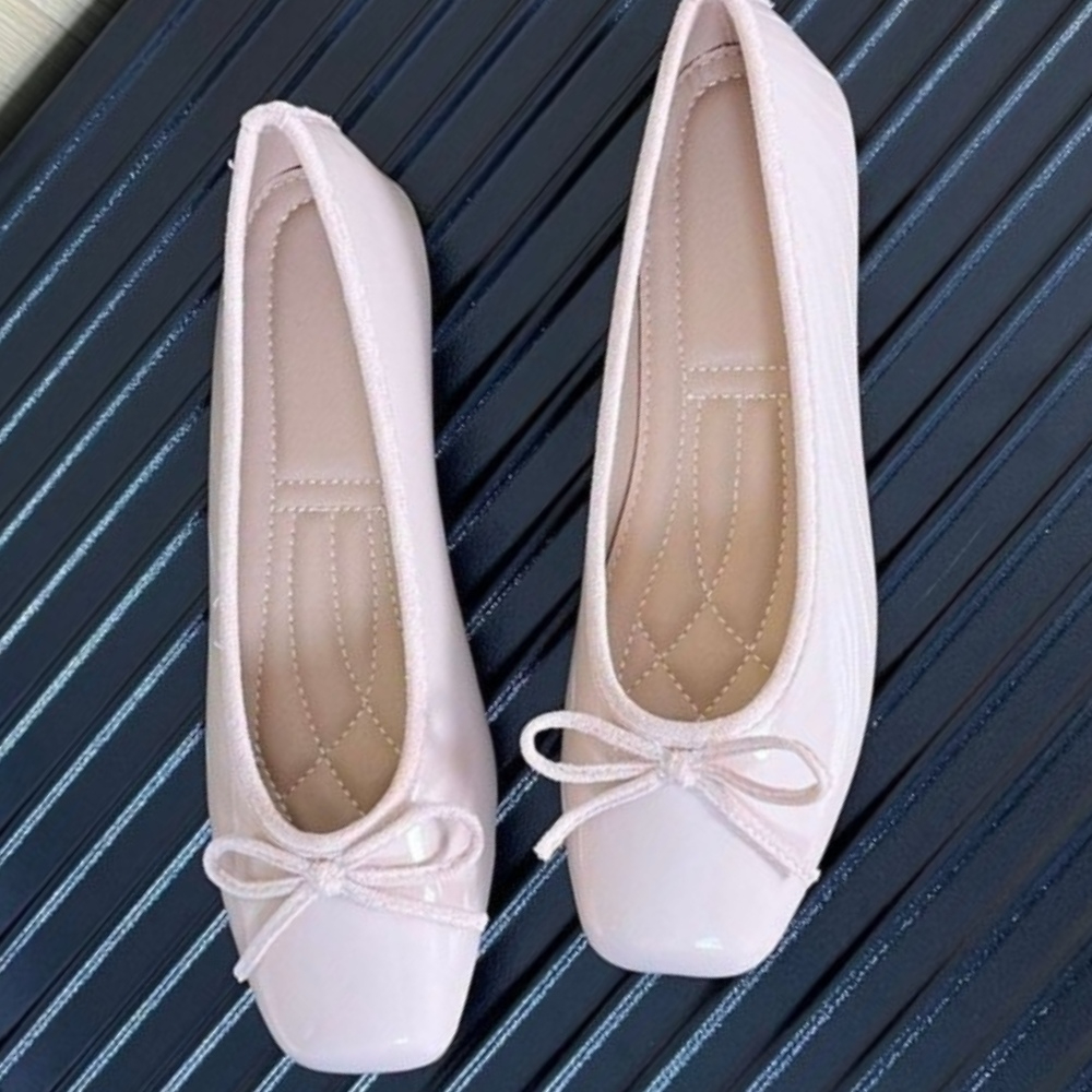 Women Nude Pink Patent Leather - Leather Work Heels recensie en prijs