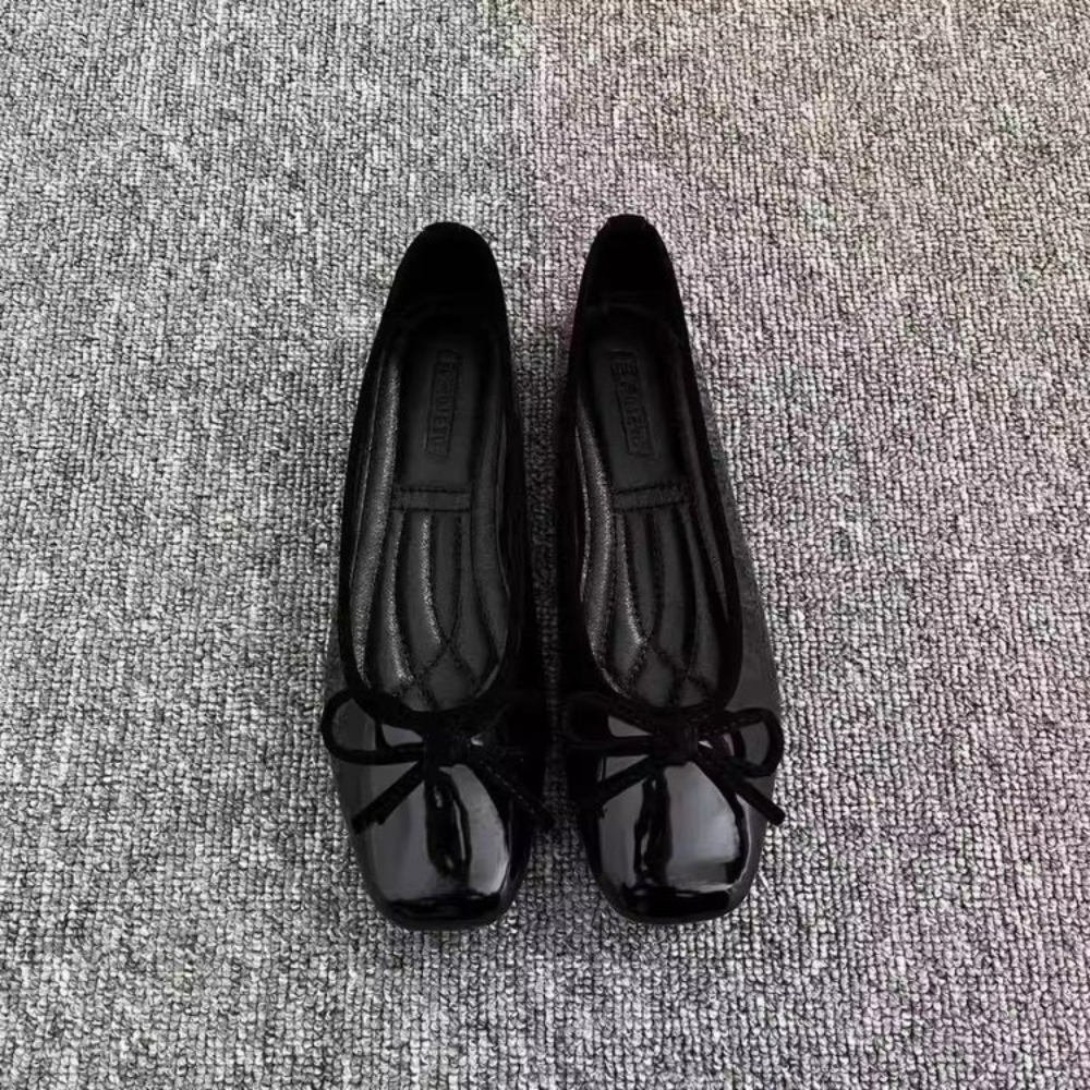 Women Nude Pink Patent Leather - Leather Work Heels recensie en prijs