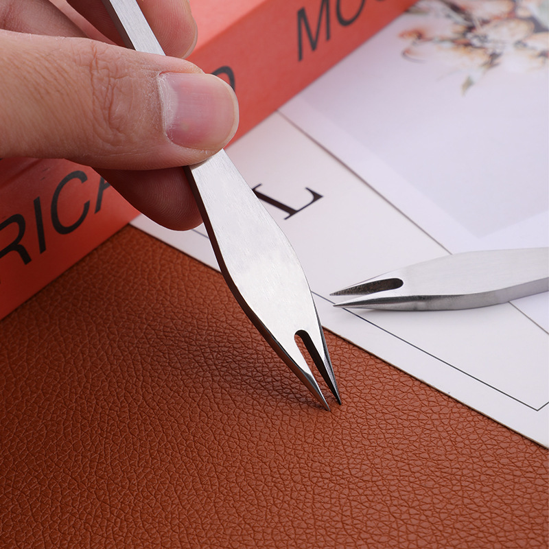 1Pc 2/3/4MM Stainless Steel Le - Leatherwork Edge Creaser recensie en prijs