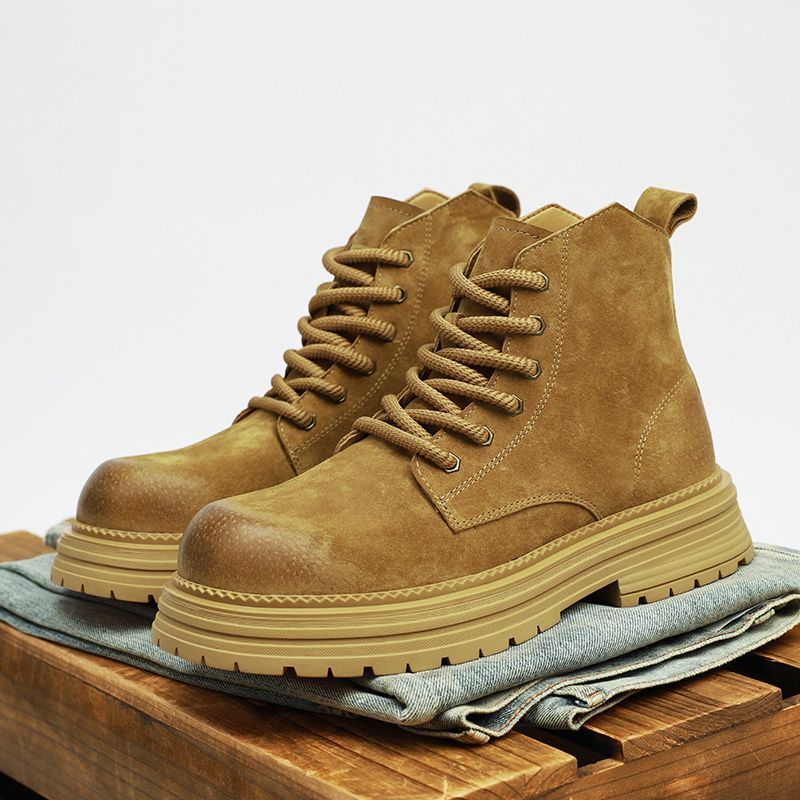 High Quality Men Ankle Boots F - Leather Work Boots recensie en prijs