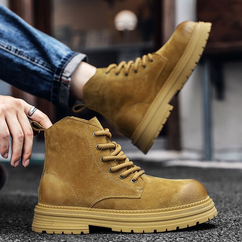 High Quality Men Ankle Boots F - Leather Work Boots recensie en prijs