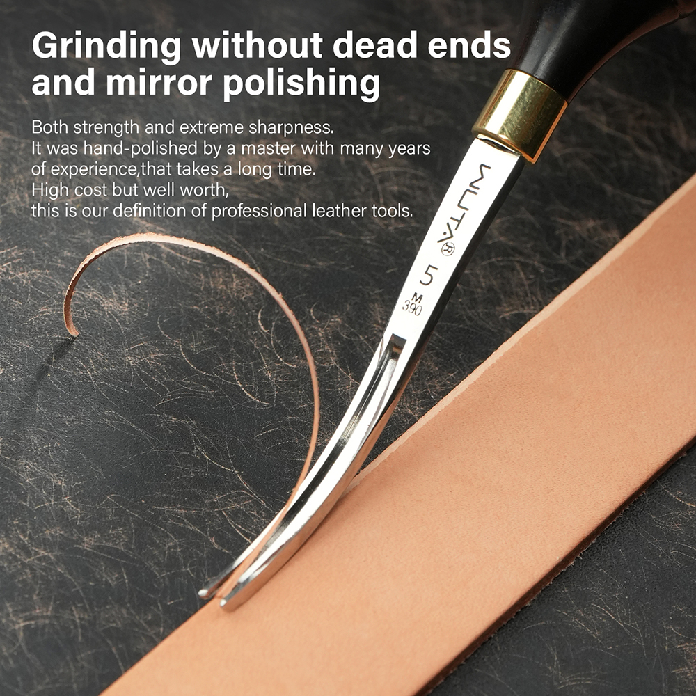 WUTA 1PC Leather Edge Beveler  - Leatherwork Edge Creaser recensie en prijs