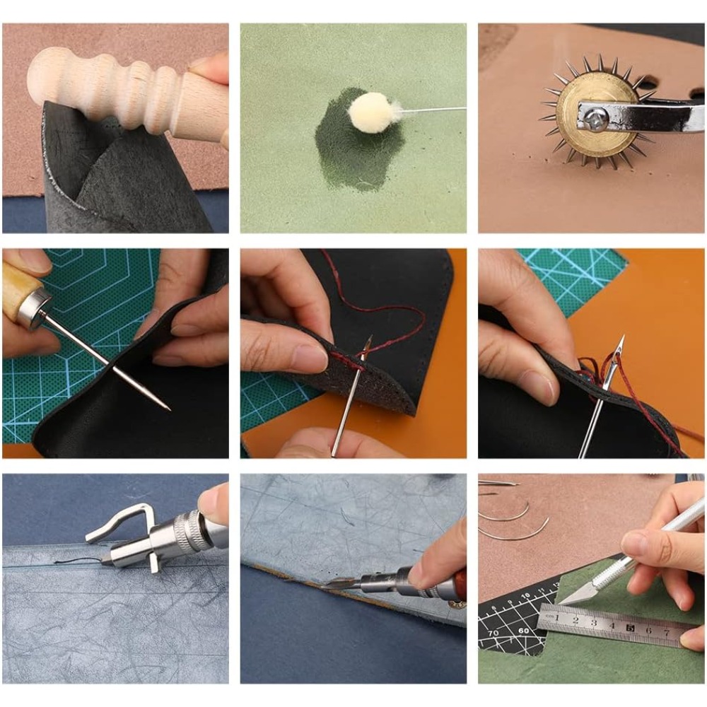 Leather Working Tools Practica - Beginner Leatherwork Kit recensie en prijs
