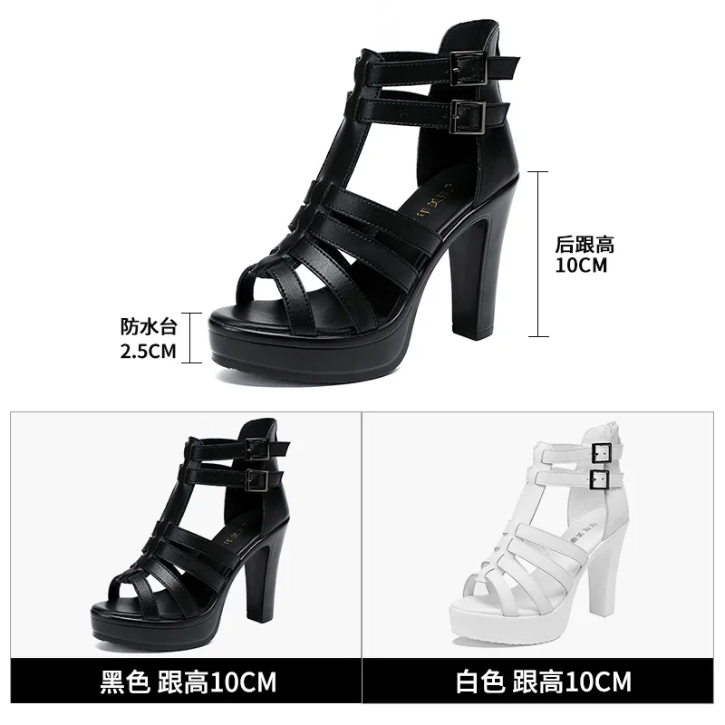 Gladiator Ladies Shoe for Wome - Leather Work Heels recensie en prijs