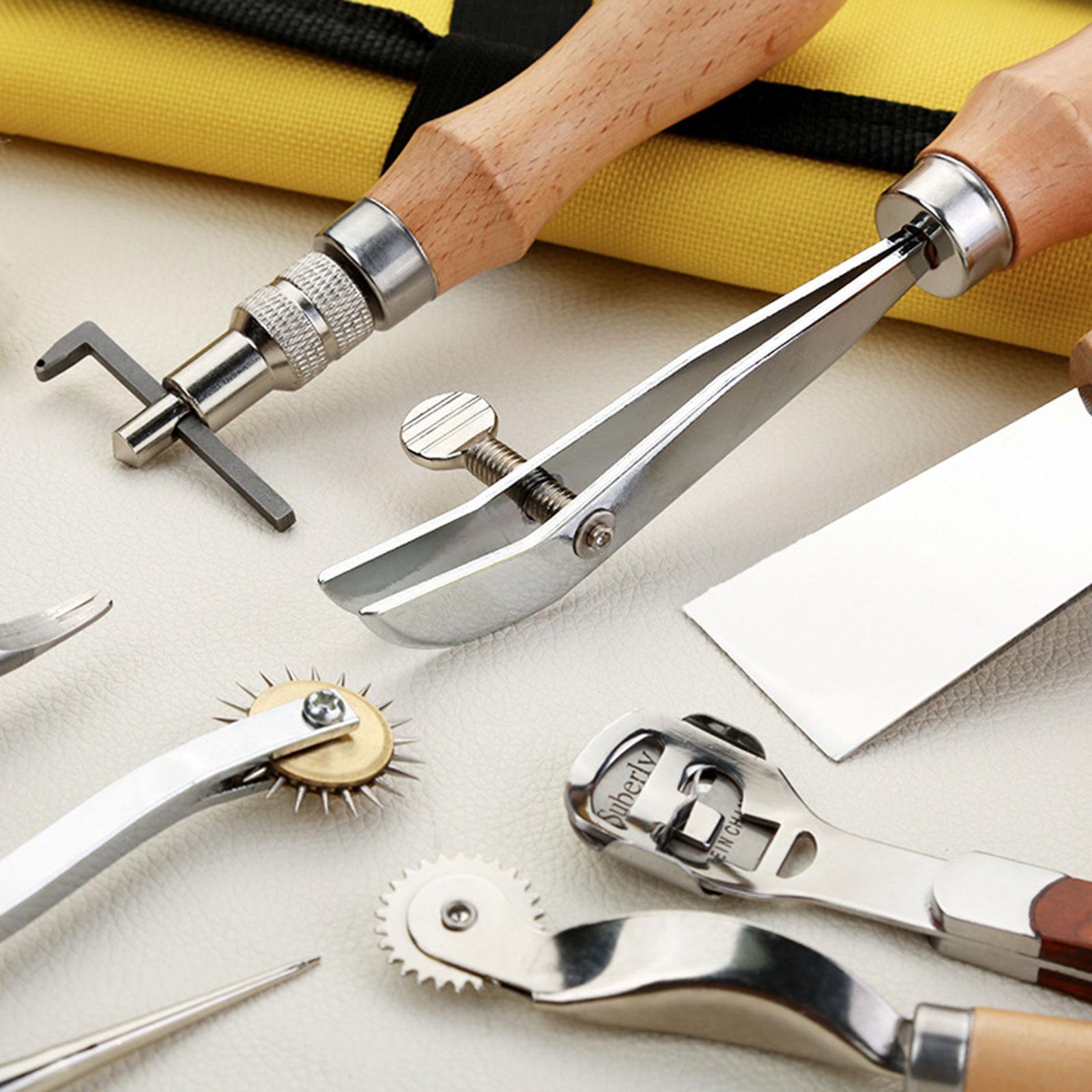 29x PU Leather Working Kit Equ - Beginner Leatherwork Kit recensie en prijs