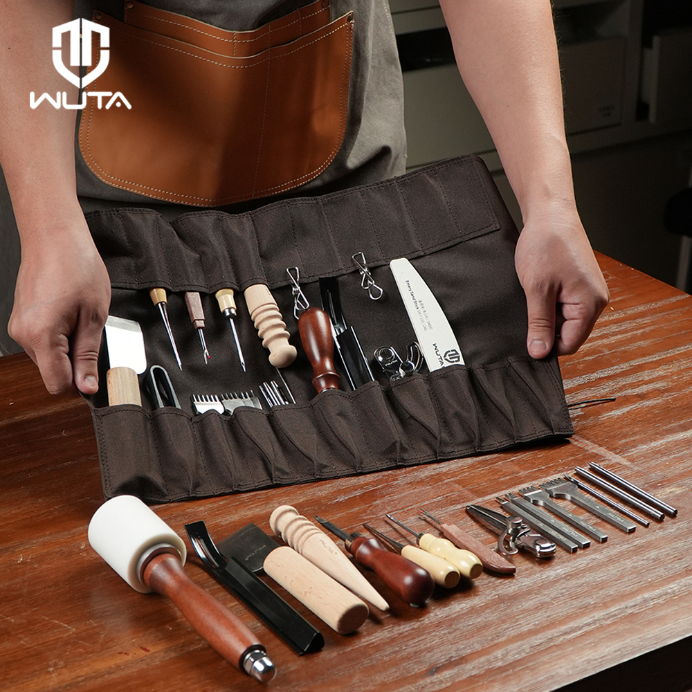 WUTA 74Pcs Leather Craft Tools - Beginner Leatherwork Kit recensie en prijs