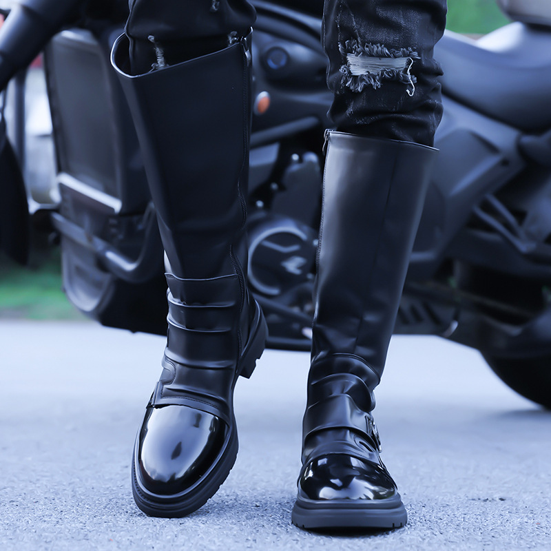 2026 New Men‘s Motorcycle Boot - Leather Work Boots recensie en prijs