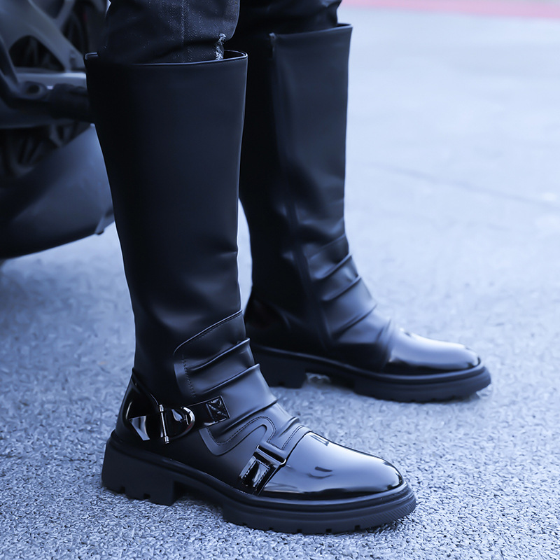 2026 New Men‘s Motorcycle Boot - Leather Work Boots recensie en prijs