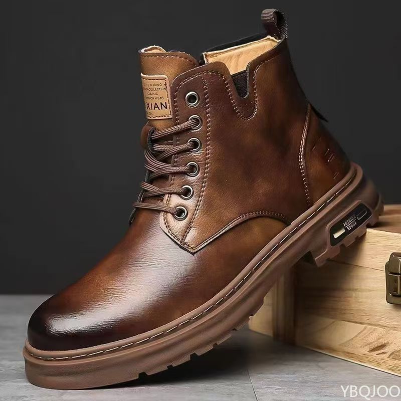 Fashionable versatile spring a - Leather Work Boots recensie en prijs
