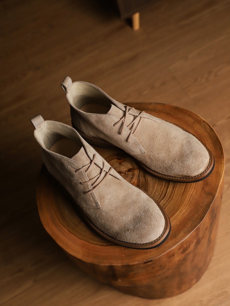Fashion Versatile Male Lace-Up - Leather Work Boots recensie en prijs